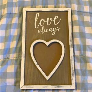 Love Always picture frame